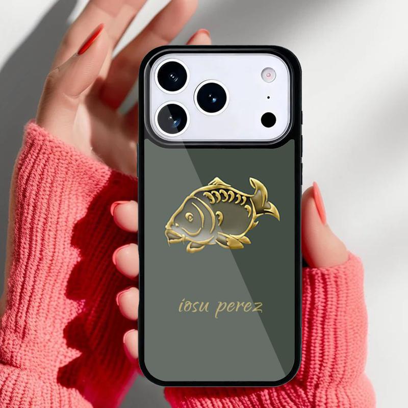 FISHING 3 RODS BY LAKE fish Colored Phone Case for iPhone 17 16 15 14 13 Pro Max Back Cover for 12 11 Pro Coque