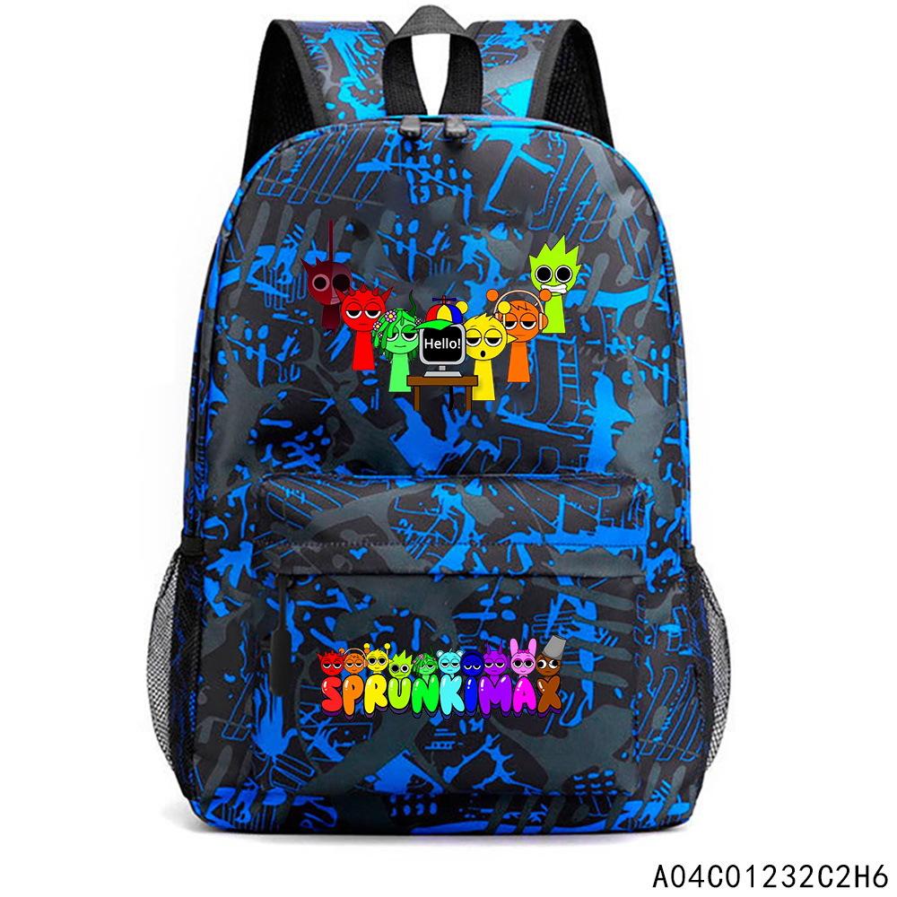 Rhythmus Box Cartoon Grundschultasche Klassen 1-6 Rucksack Leicht Großes Fassungsvermögen Verschleißfest Kinder-Schultasche