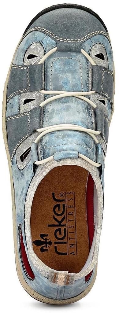 Кроссовки Rieker L0561 (L0561) heaven/silver flower