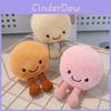Plush Macaron Scented Fruit Toy With Smiling Expression For Kids Gift