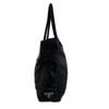 PRADA Triangle logo Tote Bag black Women used