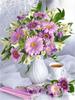 RUOPOTY DIY Frame Picture By Numbers Tower Wall Art On Canvas Acrylic Unique Gift Painting By Numbers Flower For Living Room