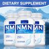 Supliment nutritiv NMN, extract de mononucleotidă, 250 mg per porție, niacinamidă, unisex.