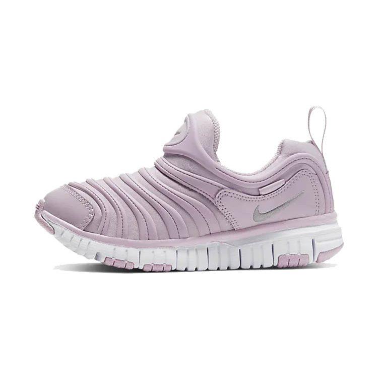 Nike Dynamo Free Abrasion Resistant Abrasion Resistant Low Top Kids Lifestyle Shoes Purple Children Aged 3 7 Years Old 343738-508