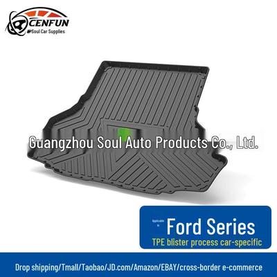 Wasserdichte Kofferraummatte für Ford Focus, Territory, Edge, Equator, Mustang & Escort