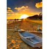 DIY 5D Diamond Painting Sunset Beach Diamond Embroidery Sea View Cross Stitch Full Round Drill Art Home Decor Manual Gift