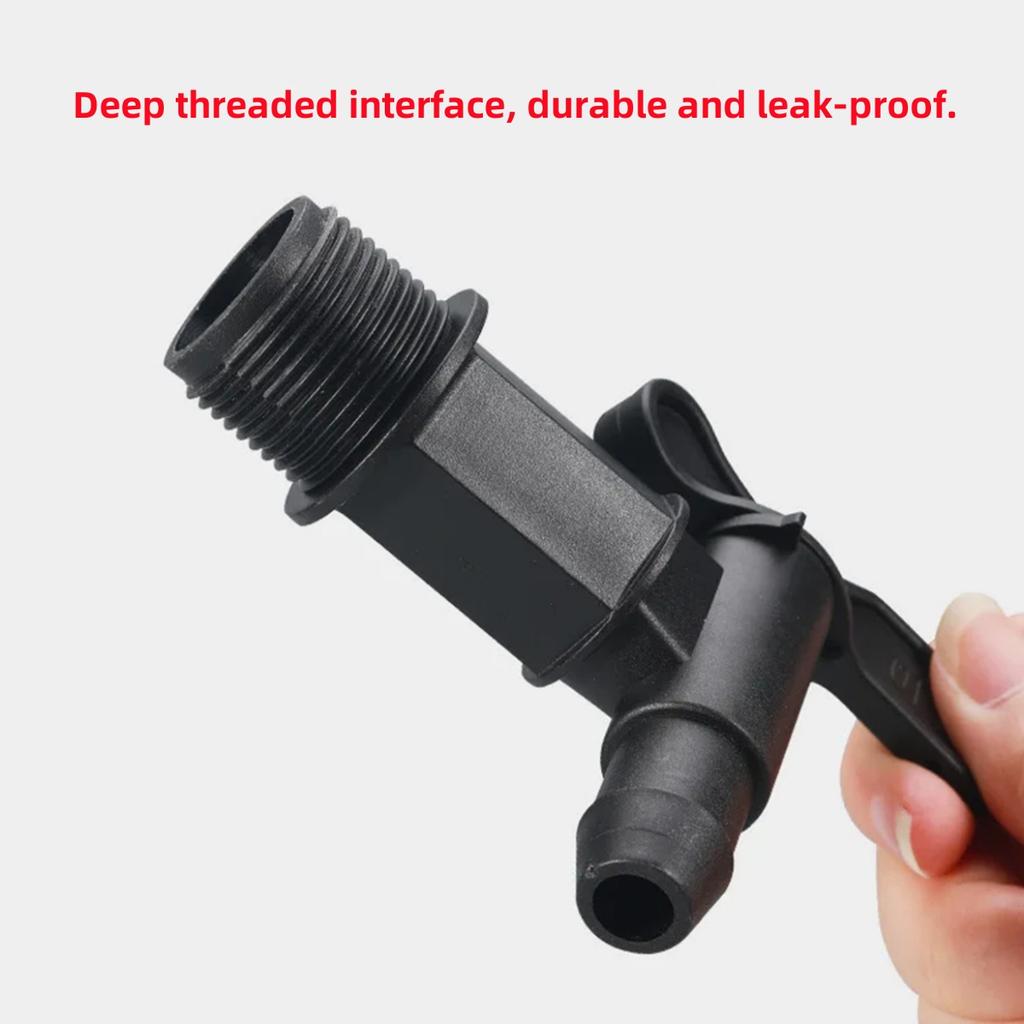 1/2"3/4"1" Auf S60*6 Grobgewinde IBC Tankadapter 16mm Nippelauslass IBC Tankhahn Gartenbewässerung Wassertank Werkzeuge 1 Stück