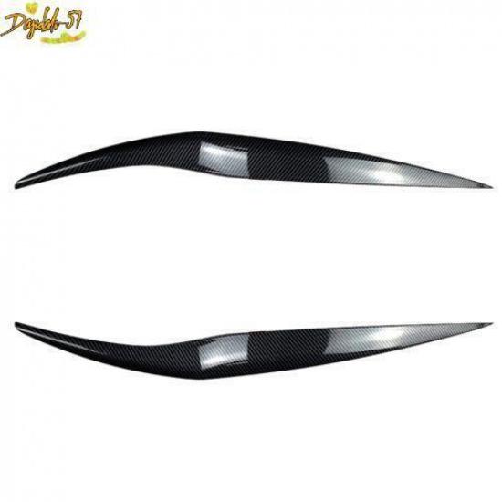 For 2013-2017 Ford Fiesta MK6.5 CB Look Front Headlight Eyelid Eyebrow Trim