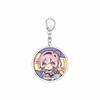 55MM Anime Touhou Project Keychain Saigyouji Yuyuko/Kirisame Marisa  Key Chain Acrylic Model Plate Christmas Gifts