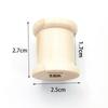 100/50/20/10/5 Pcs Wooden Bobbins Empty Thread Spools For Twine Wire Ribbons Reel Spool Sewing Accessories Tools DIY Wood Crafts
