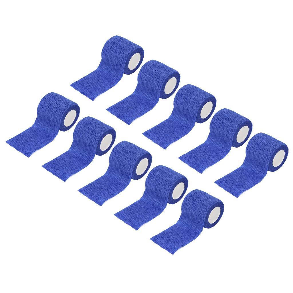 10Pcs Self Adhesive Elastic Bandage Multifunctional Disposable Shockproof Antislip Tattoo Handle