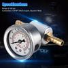 Liquid Filled Gauge Easy Installation Universal Fuel Gauge Fuel Pressure Gauge High-Quality For Fuel Systems Oil Systems Water