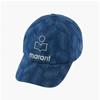 Isabelle Marant Cq001xfb A3c08a 30bu Tyron Tyron Logo Embroidery Ball Cap