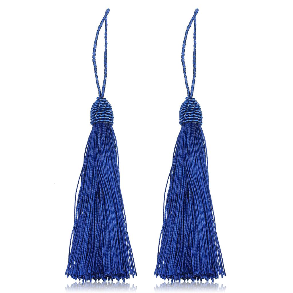 10pcs 15cm Polyester Tassels Pineapple Head Hanging Rope Bookmark Tassel Fringe For DIY Key Chain Earring Clothing Accessories