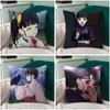Anime Tsuyuri Kanao Pillow Case Cushion Cover Soft Cute Throw Pillow Case For Car Sofa Pillowcase Polyester With Zipper