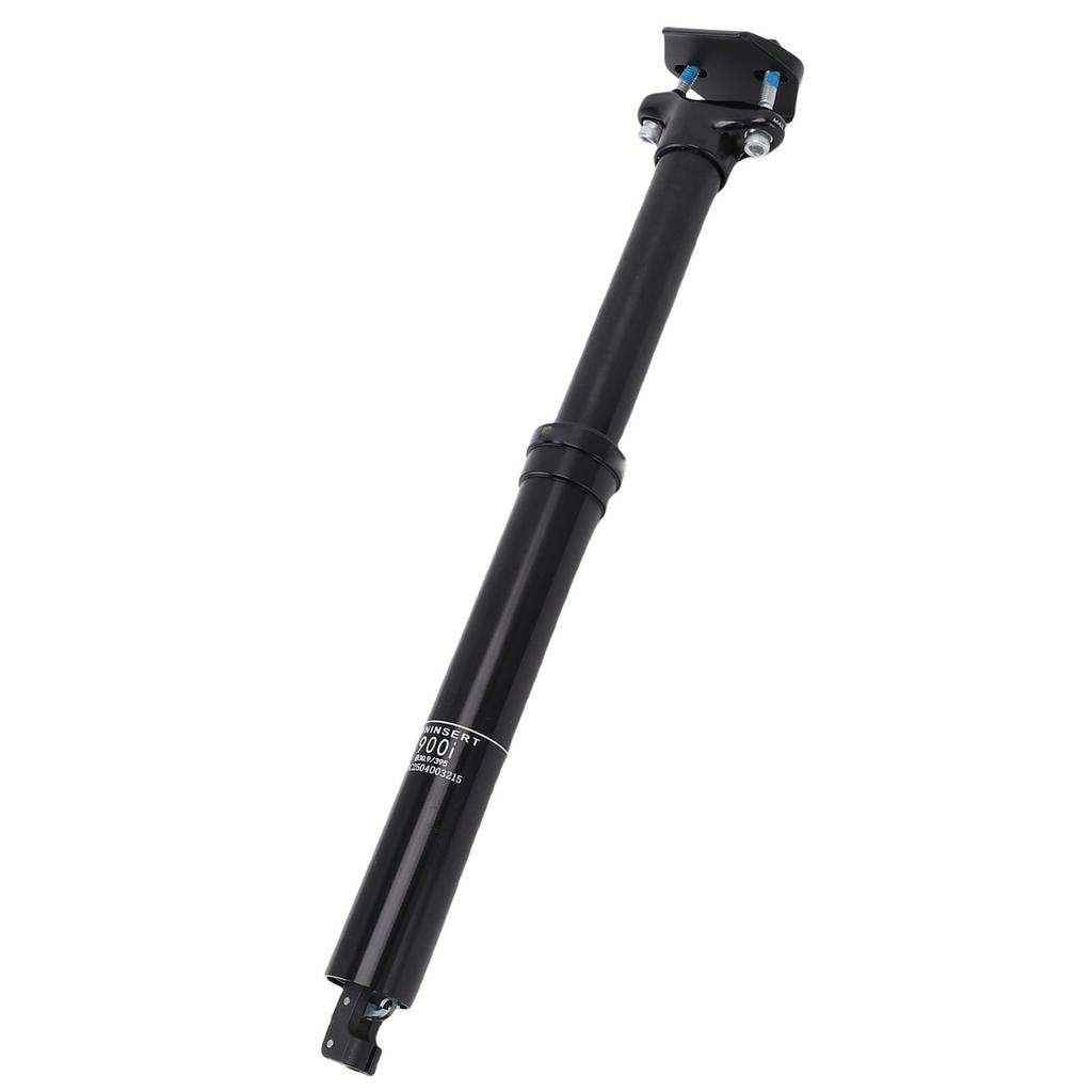 Bike Dropper Post 125mm Travel Aluminum Alloy Hydraulic Lifting Seatpost with Sealed Ring for Internal Cable Routing