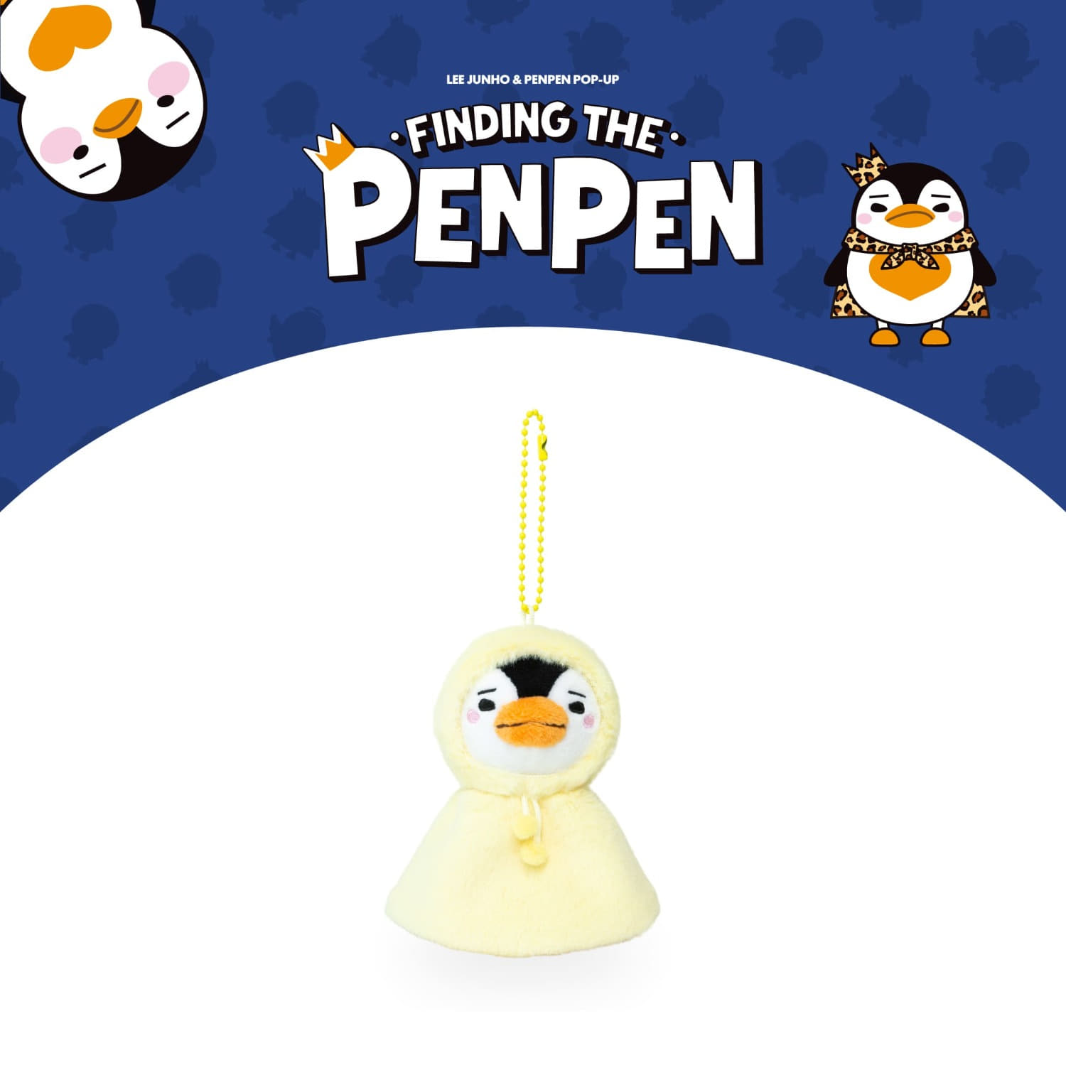 

(Плюшевий брелок ПЕНПЕН) LEE JUNHO - PENPEN Pop-Up [ЗНАХОДЯЧИ PENPEN] MD SUNNY PENPEN PLUSH KEYRING