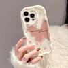 Phone Case For iPhone 17 Air 16 15 14 Plus 13 12 Mini 11 Pro Max X XR Butterfly Painting Wavy Silicone Shockproof Covers Funda