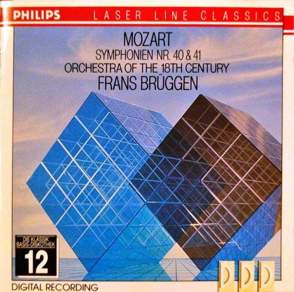 CD MOZART - ORCHESTRA OF THE 18TH CENT - Symfonien Nr. 40 & 41 4267572 Philips 1990 Japan Classical Used