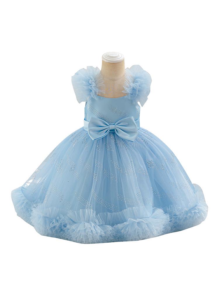 2026 Festival-Prinzessinnen-Tüllkleid für kleine Mädchen