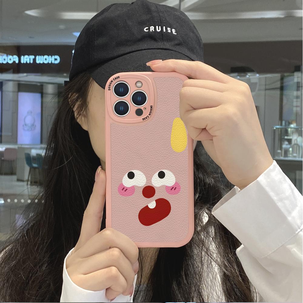 Slim Skin Feeling Cartoon Flowers Tulips Soft Silikon PU Kožený kryt Pouzdro na telefon pro Samsung Xiaomi Poco Redmi