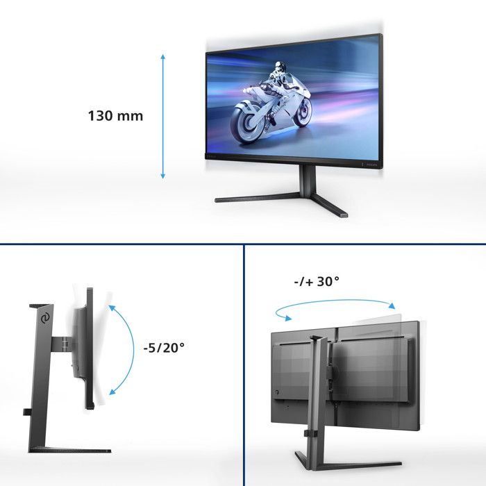 Moniteur Gaming - PHILIPS - Evnia 5000 - 24.5" Full HD - 390Hz - Temps de réponse 0.3ms