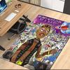 Custom Name Juice WRLD Printed Carpet, for Office Chair Living Room Bedroom Kitchen Room Decor Gifts.