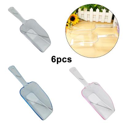 Praktisches Plastik-Eisschaufel-Set für Partys und Feiern 6er-Pack