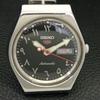 SEIKO 5 AUTOMATIC VINTAGE 6309A JAPAN MENS ARABIC BLACK DIAL WATCH a702669-1