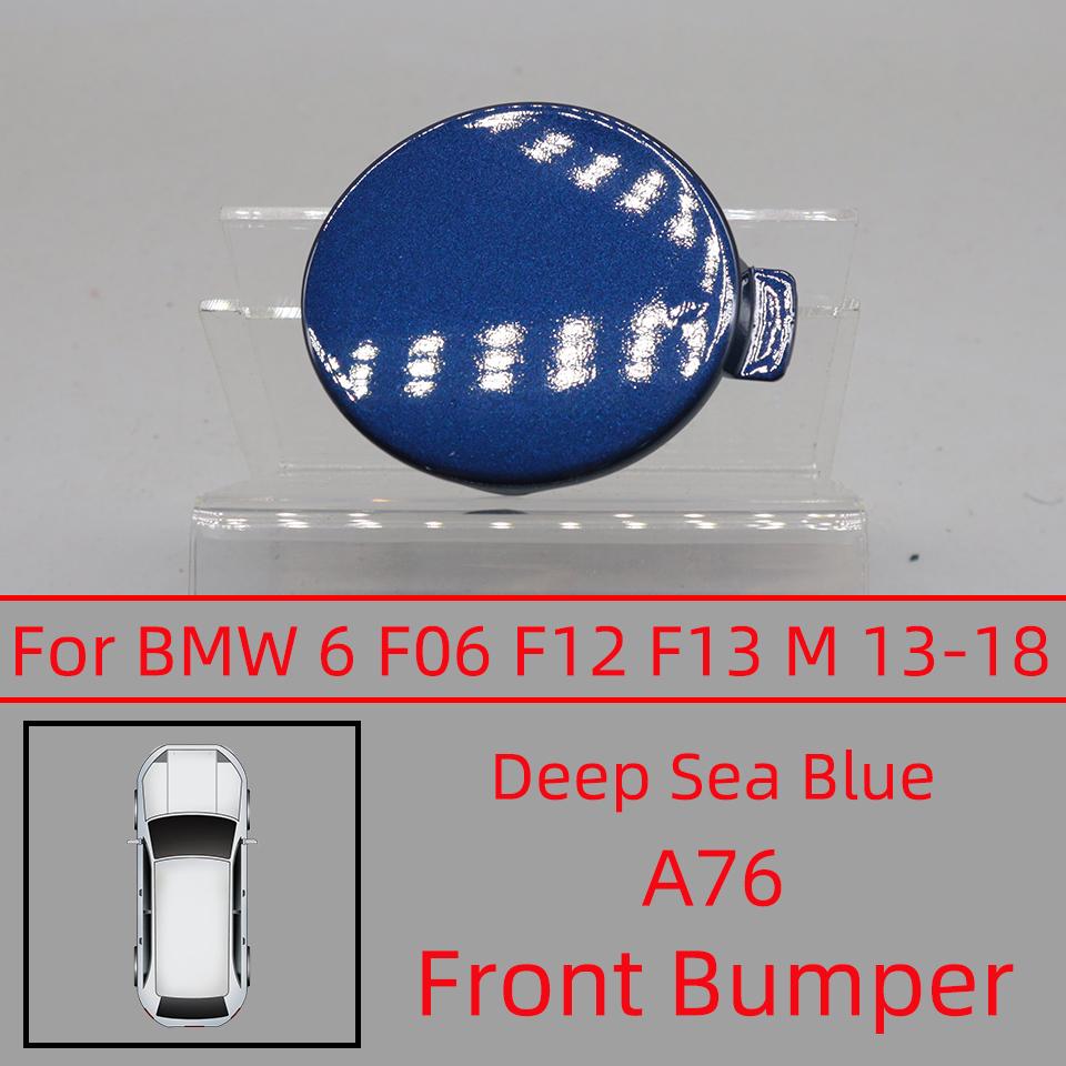 Tappo Copri Gancio di Traino Paraurti Anteriore Per BMW Serie 6 F06 F12 F13 M-Sport 2013-2018 Coperchio Decorazione Paraurti Gancio di Traino