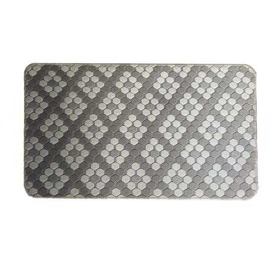Jacquard Entrance Door Mat, Quick-Dry Water Absorbent Floor Mat, Machine Washable Non-Slip Doormat for Entrance Bathroom Kitchen