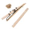 Wood Drilling Fire Making Tool Survival Emergency Ignitor Kit for Outdoor Camping(1 Person)