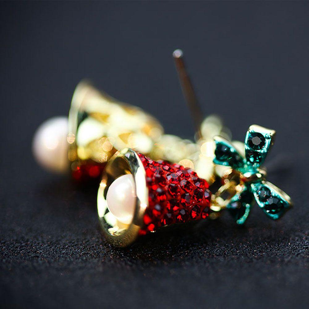 Wind Chime 925 Silver Pin Simple Dangle Cute Fashion Accessories Jewelry Ear Studs Drop Earrings