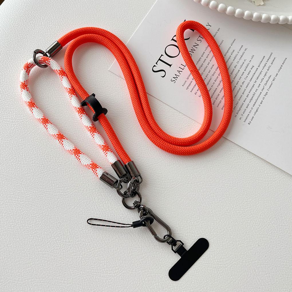 Adjustable Cell Phone Lanyard Detachable neck phone strap Universal Crossbody Strap for Mobile Phone Case Lanyards wrist strap B