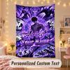 Custom Personalized Tapestry,Solo Leveling Print Custom Name Text Wall Art Hanging for Bedroom