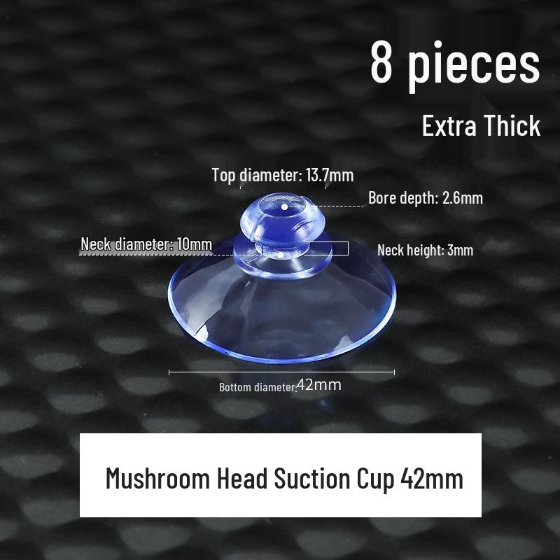 Transparent Strong Suction Hook for Glass or Tile - Free Shipping