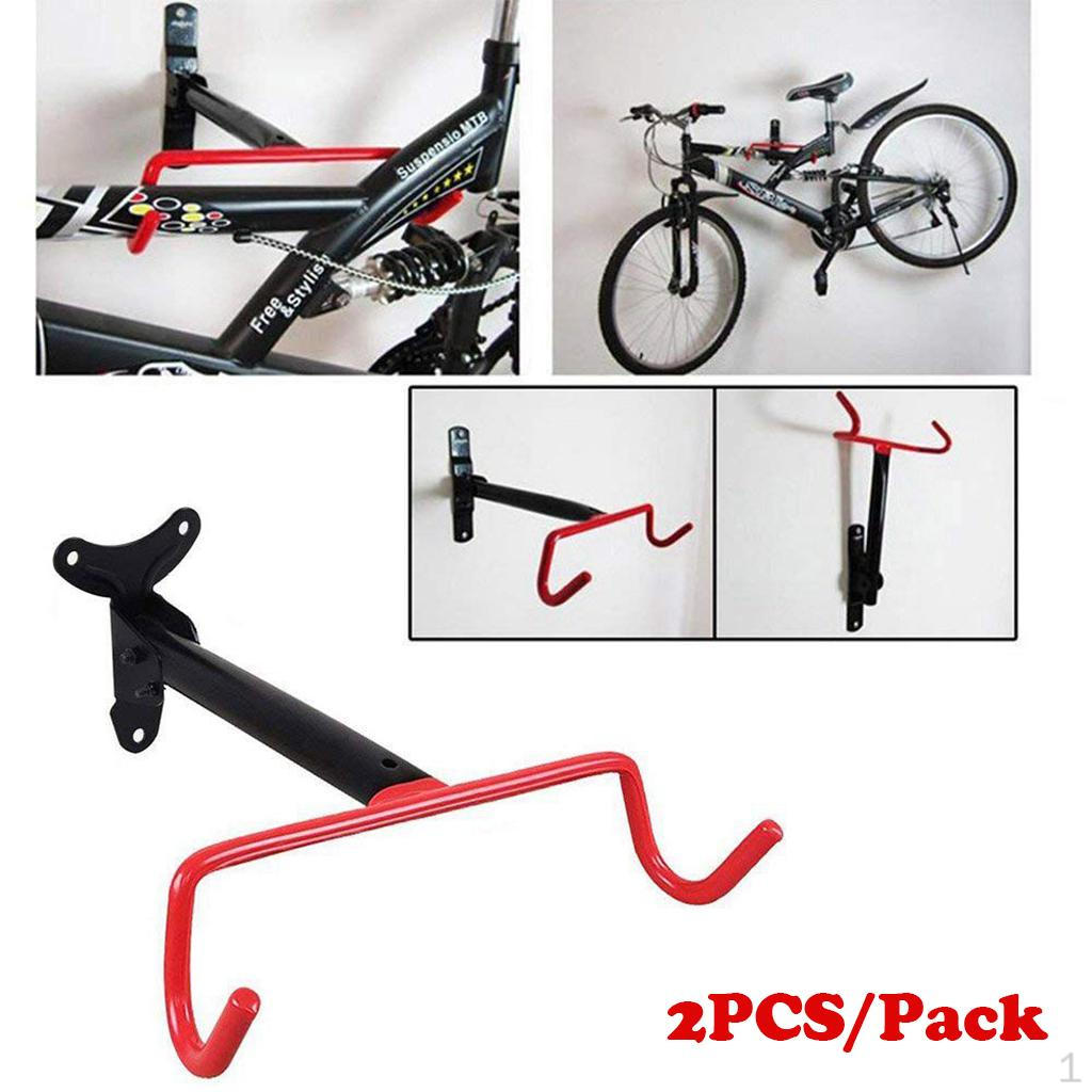 

2pcs MOUNTED RACK STORAGE HANGER HOLDER HOOK Stand