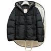 Used MONTCLARDown Jacket Black Nylon Mens