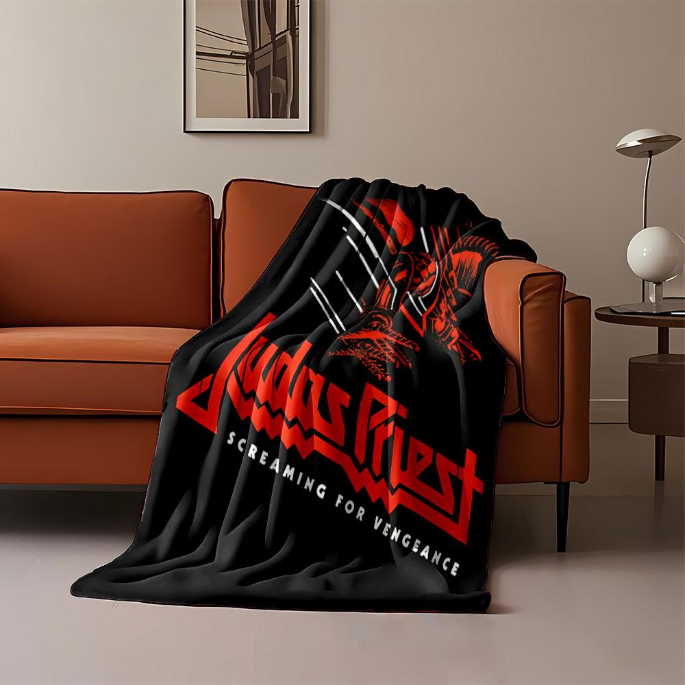 Judas Priest Blanket Design for all seasons blanket lunch break throw gift