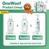 Approved by Dogs Additive-Free & Fragrance-Free Moisturizing Spray Tear Stain Remove Organic Pet Spray Made in Japan OneWoof 200ml 1 Bottle
