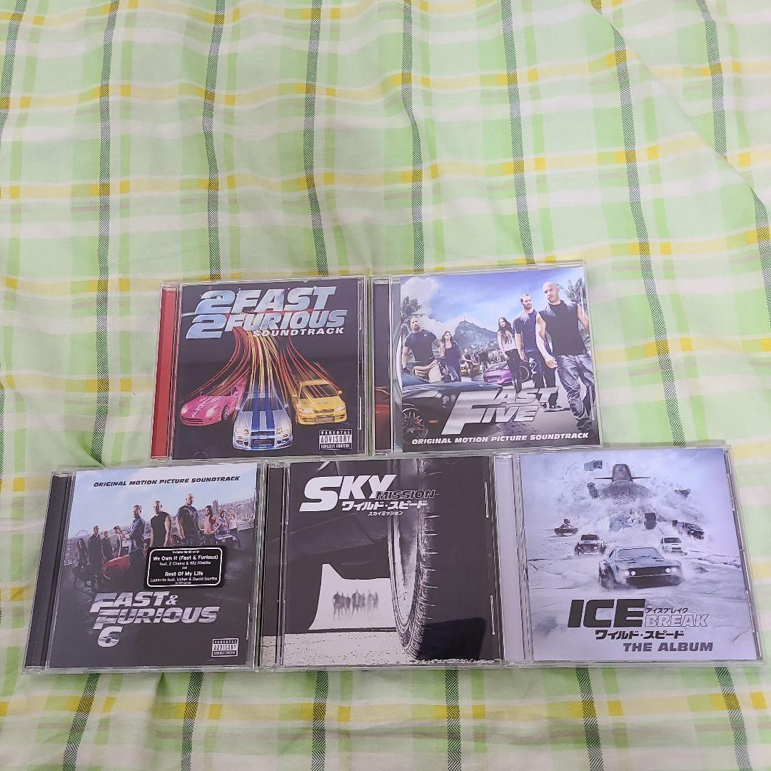 

[USED] Fast and Furious soundtrack 5 disc set