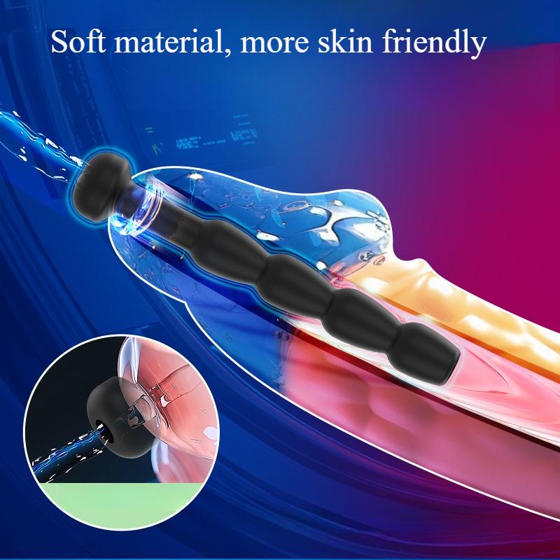Urethral Toys for Man Silicone Urethral Catheter Dilator Horse Eye Stimulation Sex Toys Sounding Penis Plug Insert Uretral Probe
