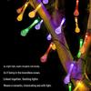 Solar LED Water Drop String Lights