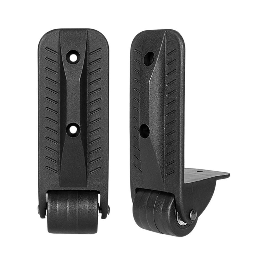 1 Пара Коліс для Валізи Заміна Практичні Колеса для Валіз Дорожні Колеса для Валіз ПВХ Запасне Коліщатко для Поїздок на Роботу/Навчання