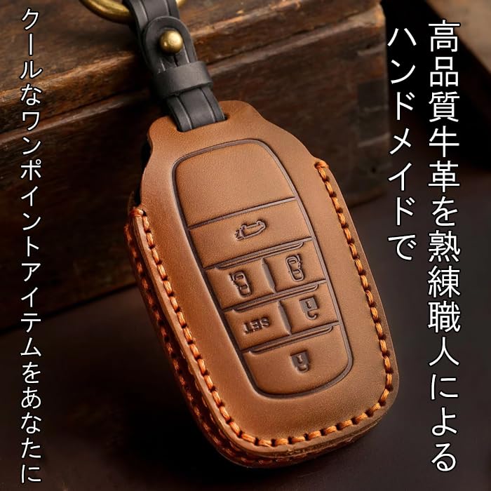 Genuine Leather Key Case, Alphard 40 Series, 30 Series, Vellfire 40 Series, 30 Series,