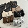 Damen Umhängetasche Fashion Solid PU Leder Handtaschen und Geldbörsen Casual Damen Crossbody für den täglichen Gebrauch