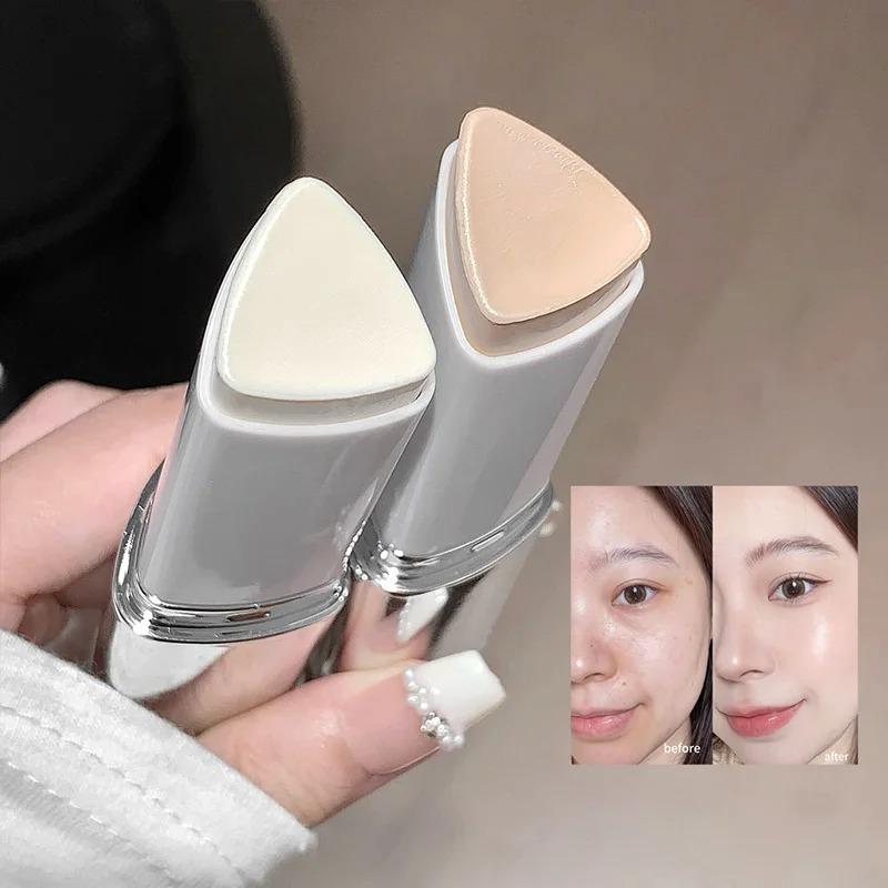Lazy Girl Foundation Stick Natural Matte Dual-Ended with Brush Smooth Application Easy To Blend Natural-Looking Lightweight and Concealing Base Makeup