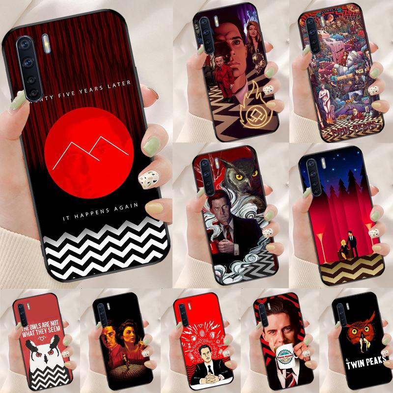 Welcome To Twin Peaks Case For Oppo A94 A74 A54 A18 A38 A58 A78 A98 A40 A60 A80 A16 A76 A96 A15 A17 A77 A57S Cover