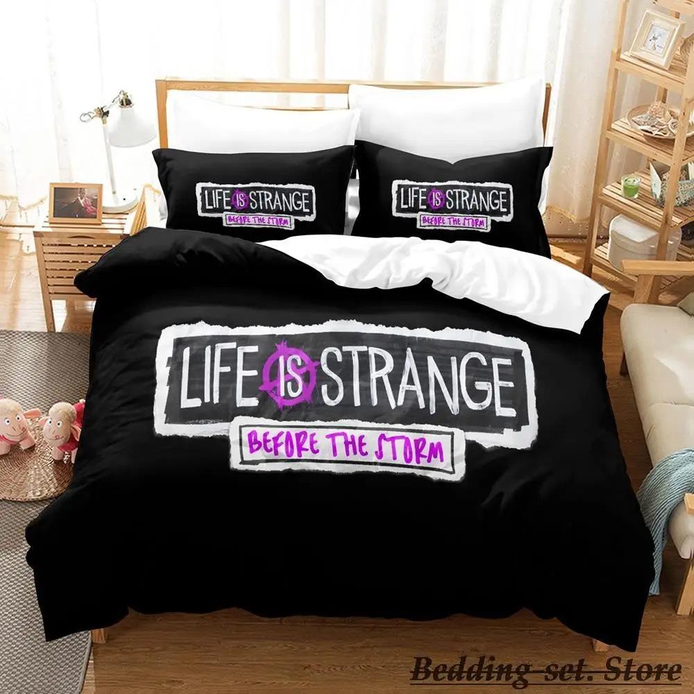 Life Is Strange True Colors Bedding Set Single Twin Full Queen King Size Bed Set Adult Kid Bedroom Duvetcover Sets Anime Game