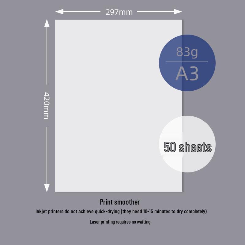 A4 Thickened Sulphate Tracing Paper for Copying, Baking, and Fondant Transfer (A3/A2/A1 Sizes)